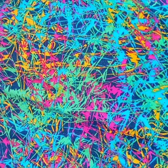 Outfit!! SO Brand S Sweater with paint splatter pattern One Size LuLaRoe Legging - Picture 5 of 5